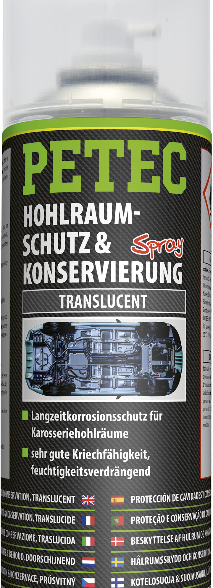 Hohlraumschutz & -Konservierung translucent Spray