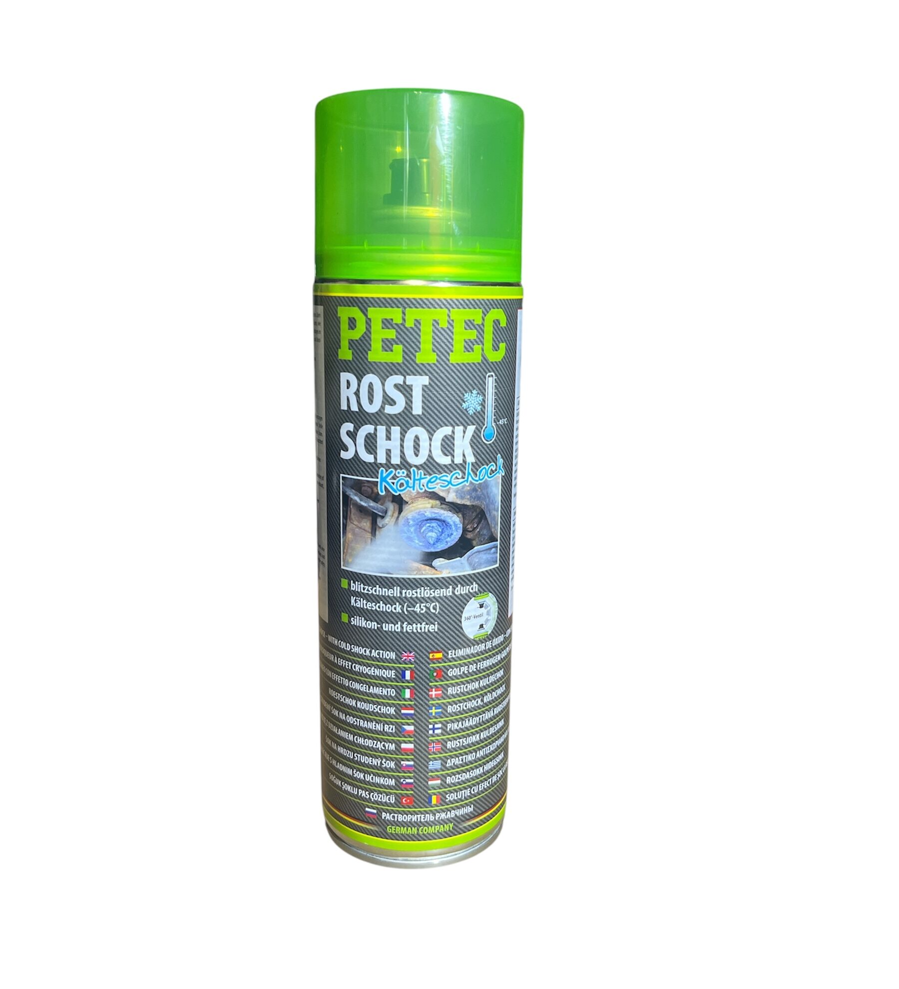 Rostschock Kälteschock Spray | Technisches Spray Petec