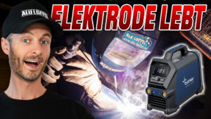 Böhler core 185 elektrode Schweißgerät für werkstatt und baustelle günstig klein und stark