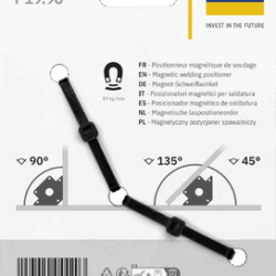 Magnet-Schweißwinkel - MAGNETIC P19.90 - Blister