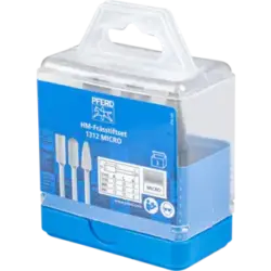 Hartmetallfrässtifte-Set für Hochleistung, Zahnung