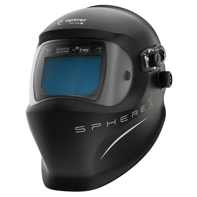 sphereX quattro – Automatikschweisshelm schwarz | Frischlufthelm