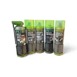Petec Top 5 Alu Löffel Spraydosen Set | Petec