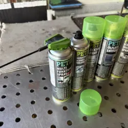 Petec Top 5 Alu Löffel Spraydosen Set | Petec