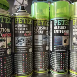 Petec Top 5 Alu Löffel Spraydosen Set | Petec