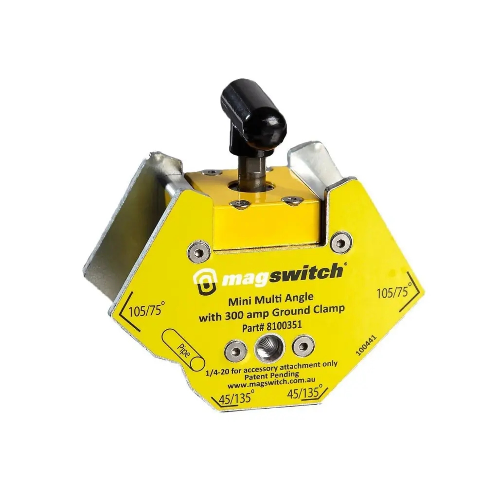 Schweißmagnet 300 A Erdungsklemme - Mini Multi Angle Winkel